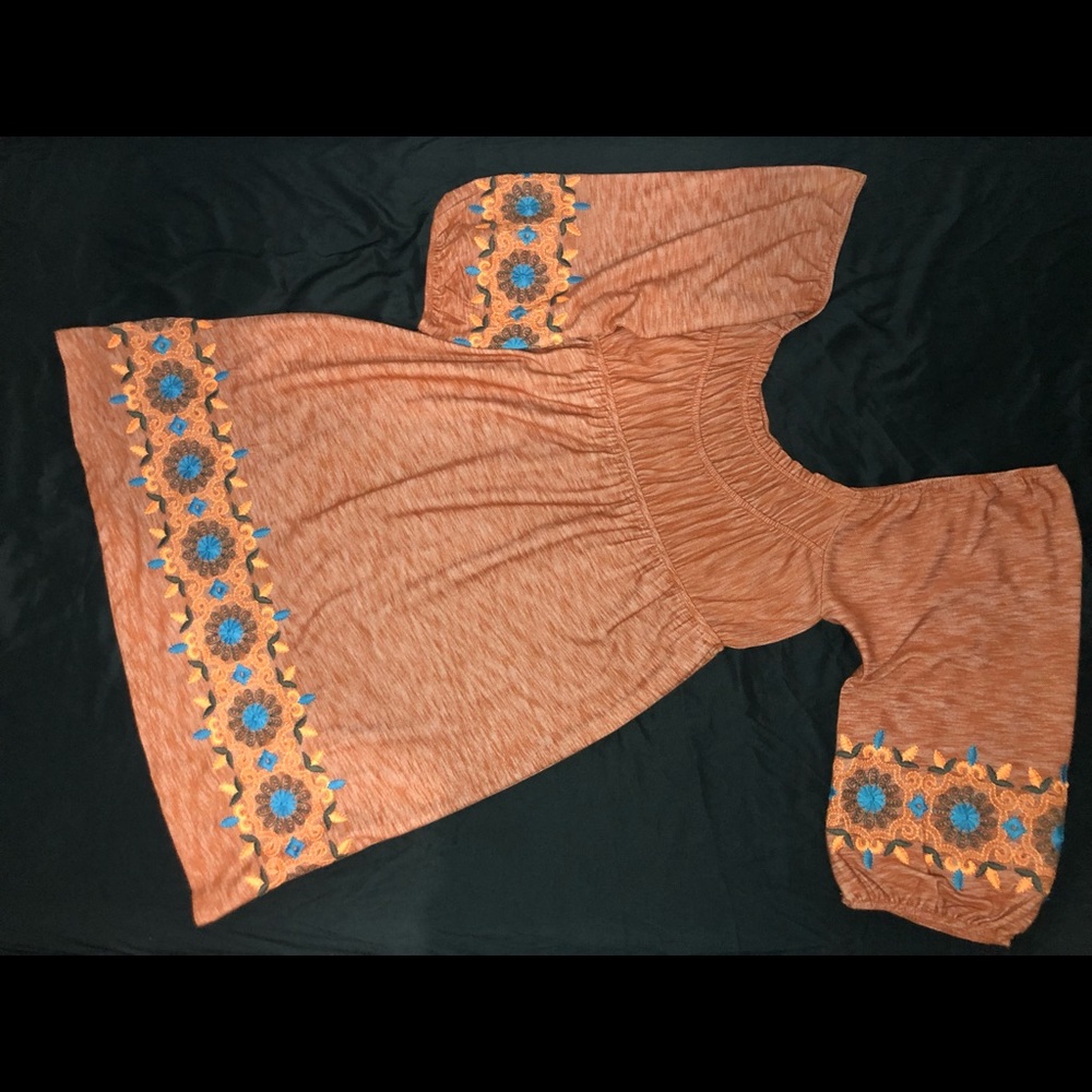 Uncle Frank orange dress